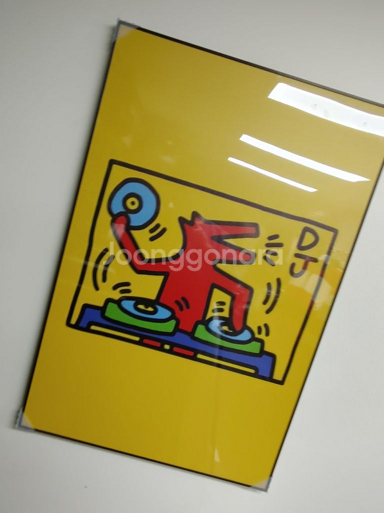 키스해링 초대형 팝아트 그림 액자 대형 인테리어 소품--9