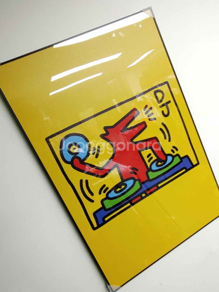 키스해링 초대형 팝아트 그림 액자 대형 인테리어 소품--8