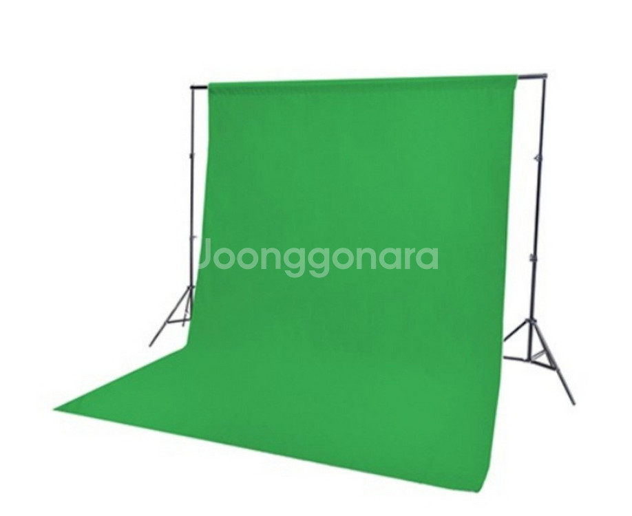 크로마키 세트( 천, 집게, 스탠드)--0