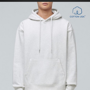 무신사 스탠다드 기모 후디드 스웨트셔츠 오트밀 S