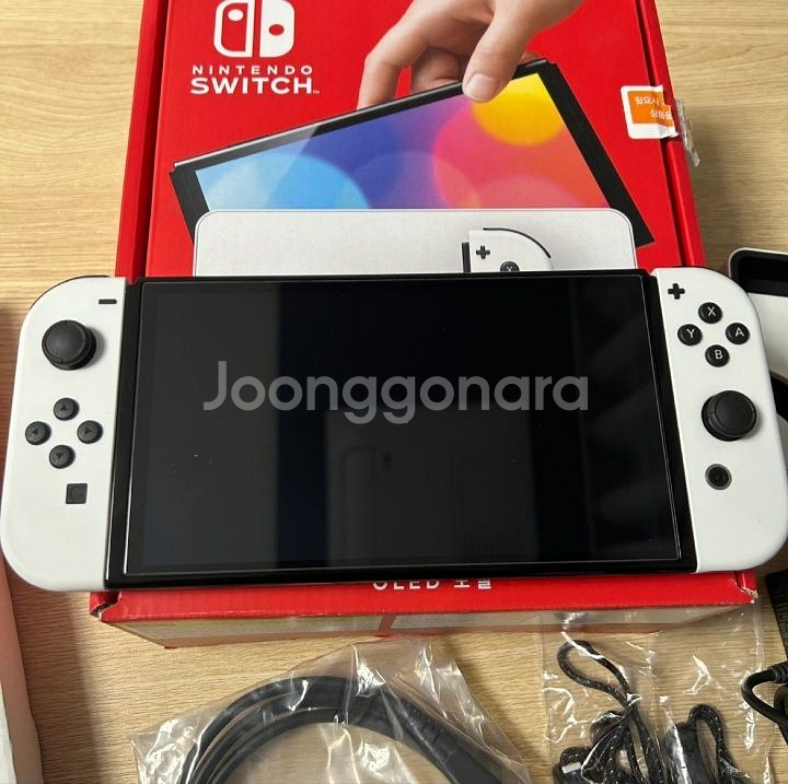 닌텐도 스위치 oled 구성품 풀박스 팜니다--0