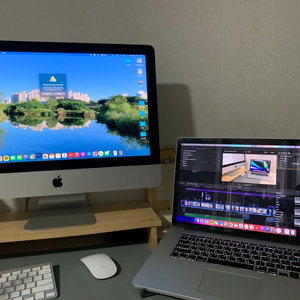 아이맥 21.5 SSD RAM 업그레이드 완료
