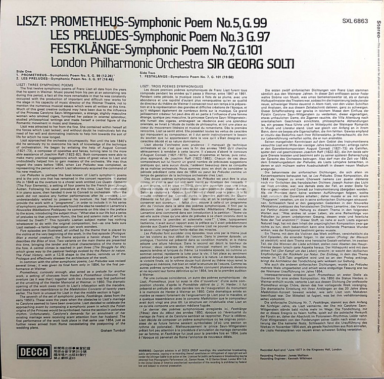 LISZT SYMPHONIC POEMS--1