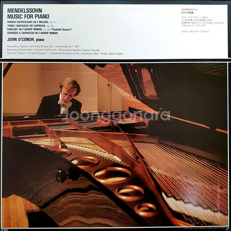 MENDELSSOHN MUSIC FOR PIANO--1