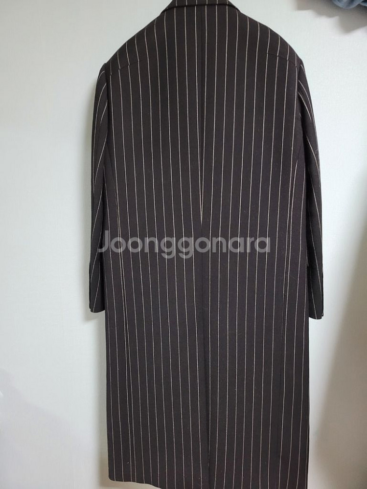 준지17fw 스트라이프 레이어드 코트(38)--3