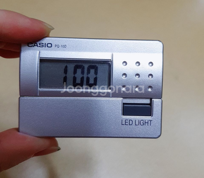 카시오 PQ 10D 알람시계 타이머 타임워치 스톱워치--1