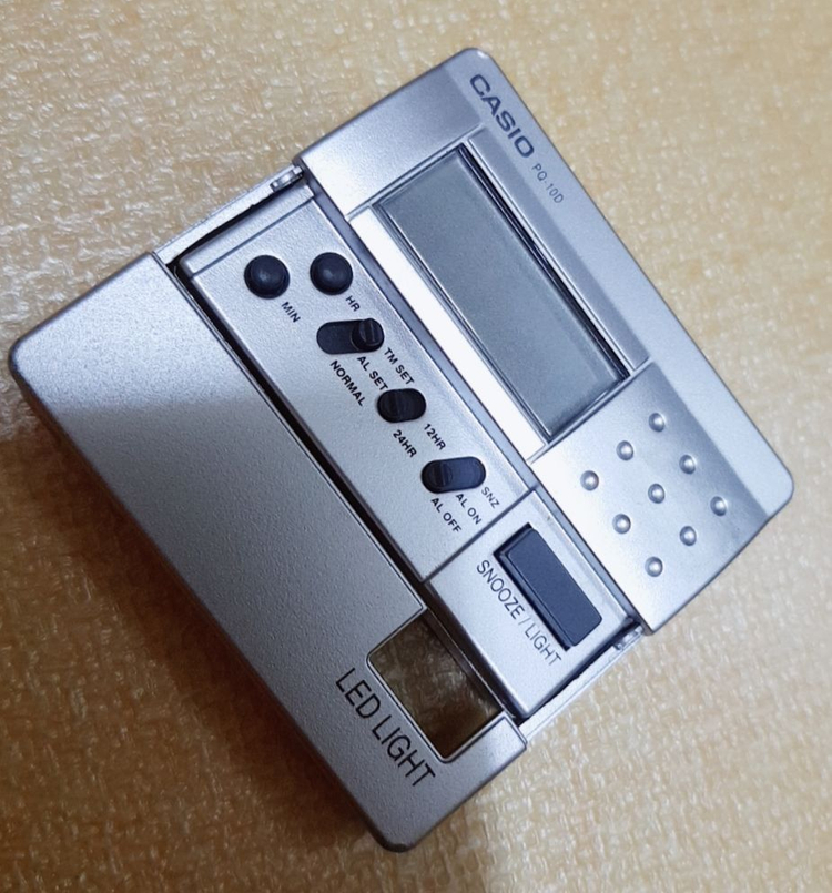 카시오 PQ 10D 알람시계 타이머 타임워치 스톱워치 이미지