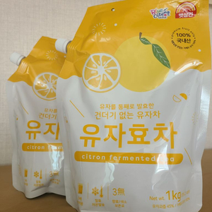 거제 유자효차 유자청 유자원액 1kg