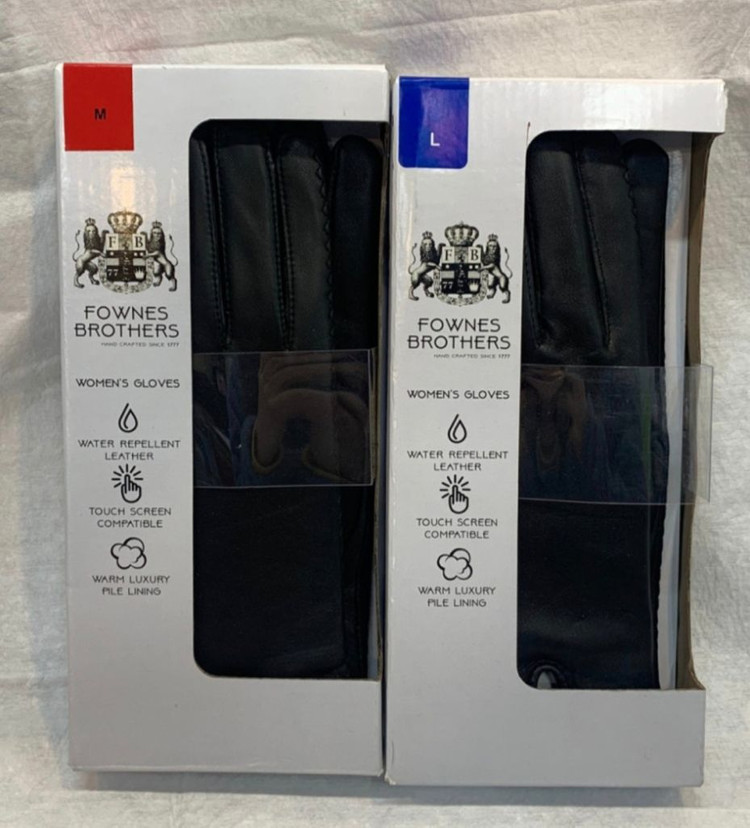 [새상품] 여성 가죽 장갑(FOWNES BROTHERS--2