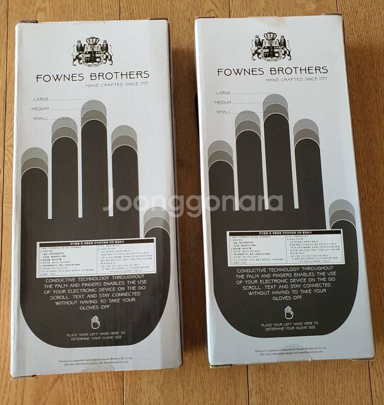 [새상품] 여성 가죽 장갑(FOWNES BROTHERS--5