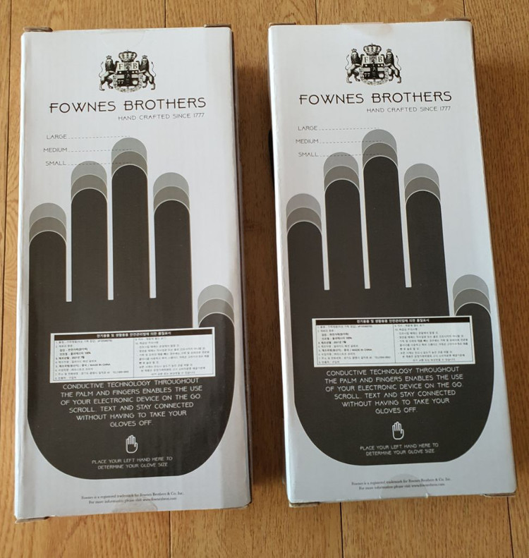 [새상품] 여성 가죽 장갑(FOWNES BROTHERS--5