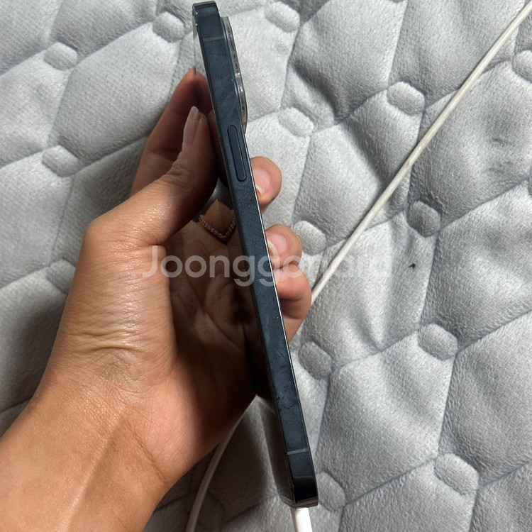 아이폰12프로맥스 퍼시픽블루 128gb--2