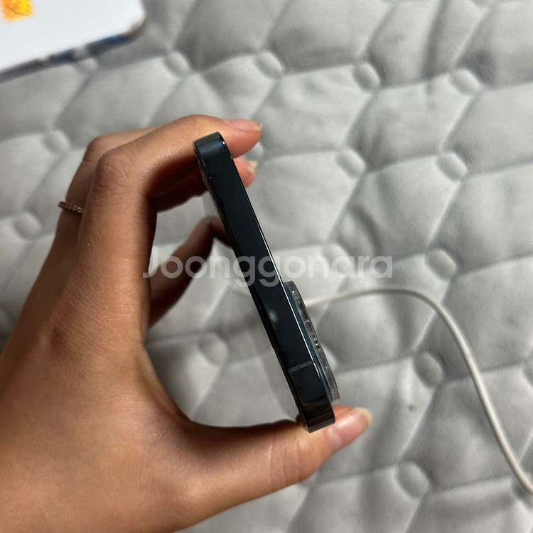 아이폰12프로맥스 퍼시픽블루 128gb--6
