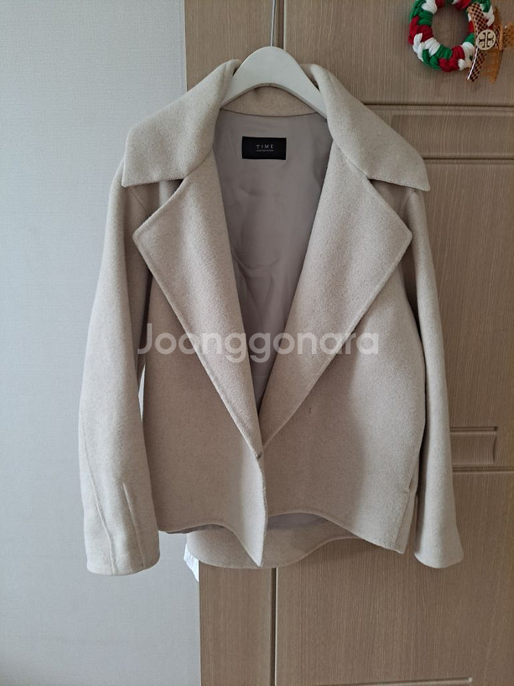 타임 핸드메이드 양모자켓--0