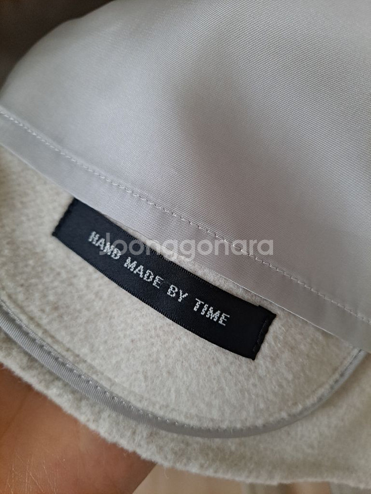 타임 핸드메이드 양모자켓--7