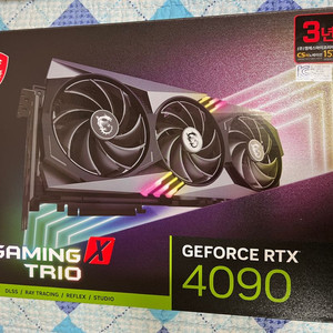 MSI RTX 4090 Gaming X Trio 트리오