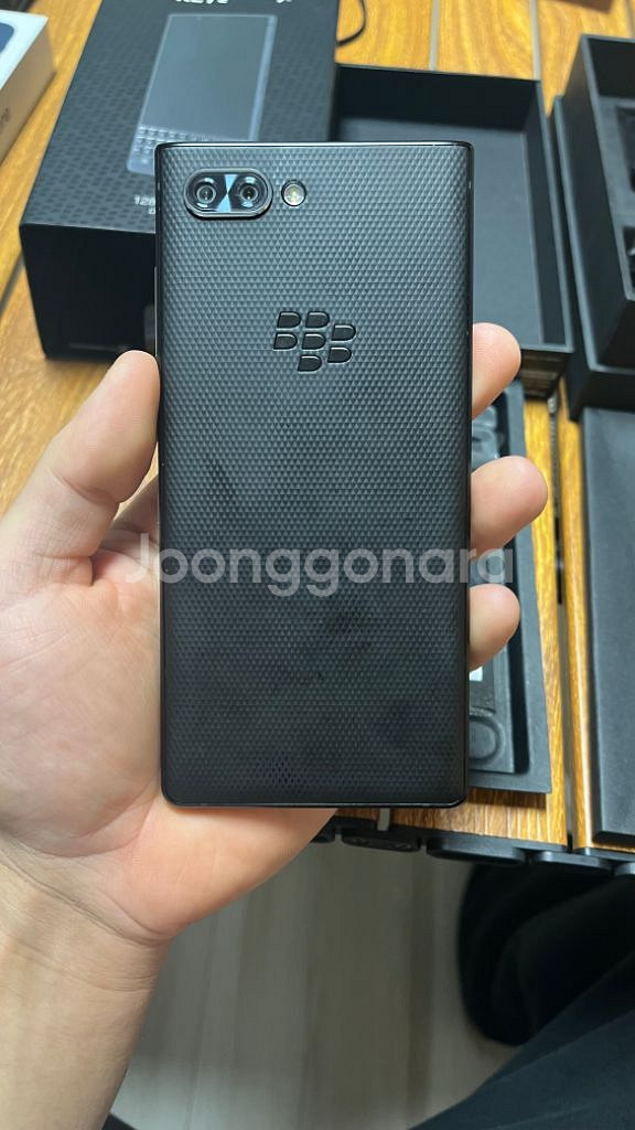 블랙베리 키투 128g 블랙 국내 정발 판매합니다.--2