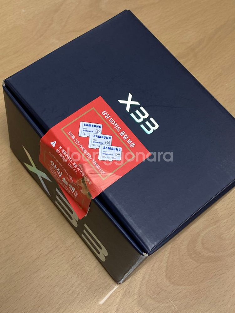 파인뷰 x33 블랙박스 단순개봉--1