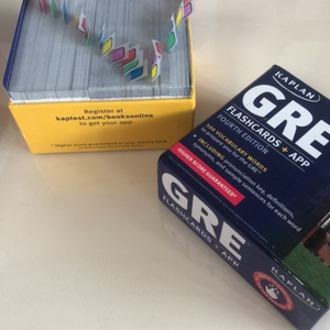 Kaplan GRE Flashcards 4th ed