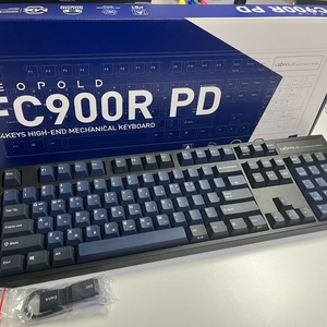 레오폴드 fc900R PD(갈축) 다크블루 키보드