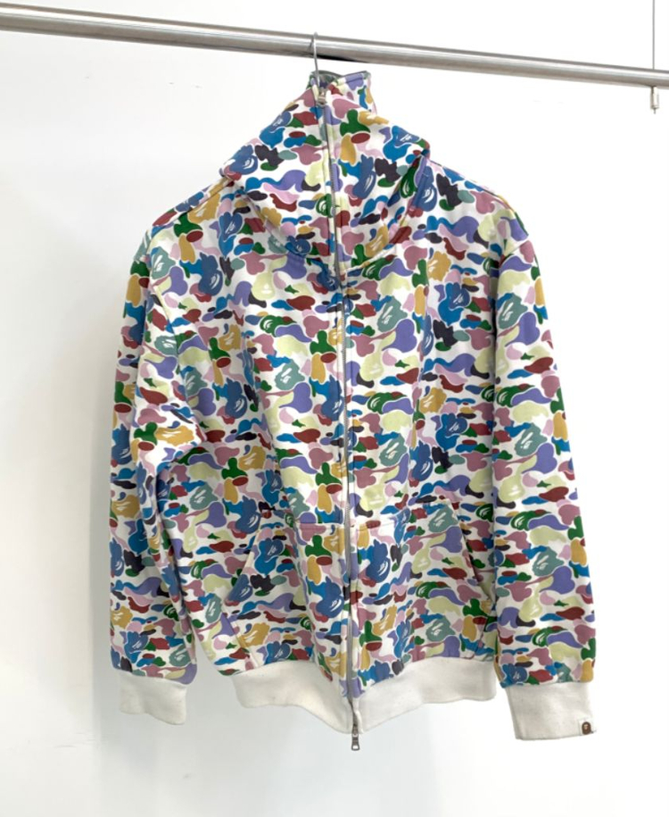 베이프 멀티카모 집업후드 XL--2