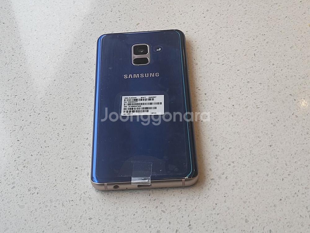 [삼성] 갤럭시 A8(A530N) 코랄블루 리퍼폰새제품--5