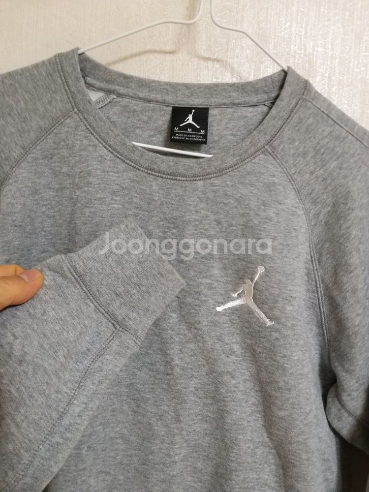 나이키 에어조던 기모 맨투맨 (여100.남95)--2