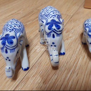 코끼리 악어 도자기 유리 공예품 개업선물 장식품