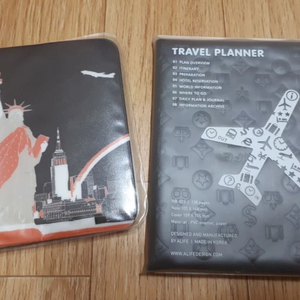새상품 여권 커버 여행 플래너