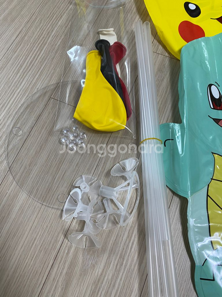 포켓몬 풍선 피카츄 풍선 꼬부기 풍선 이벤트 풍선 세트--5