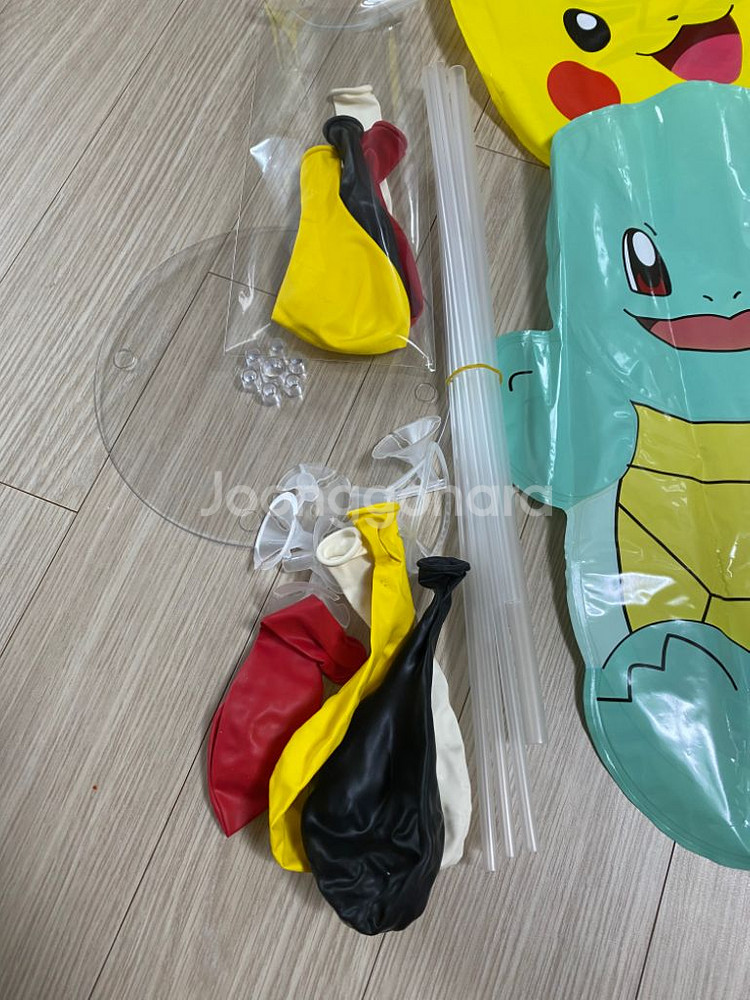 포켓몬 풍선 피카츄 풍선 꼬부기 풍선 이벤트 풍선 세트--6