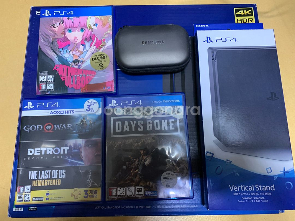 플스4프로 1TB +500G SSD +타이틀 팝니다.--1