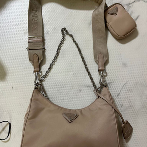 (정품)프라다 테수토백 베이지