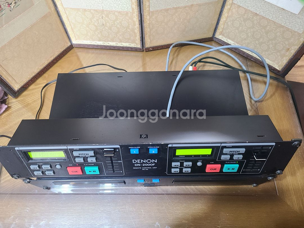 빈티지 DENON DN-2000F 더블CD플레이어--3