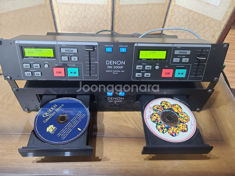 빈티지 DENON DN-2000F 더블CD플레이어--8
