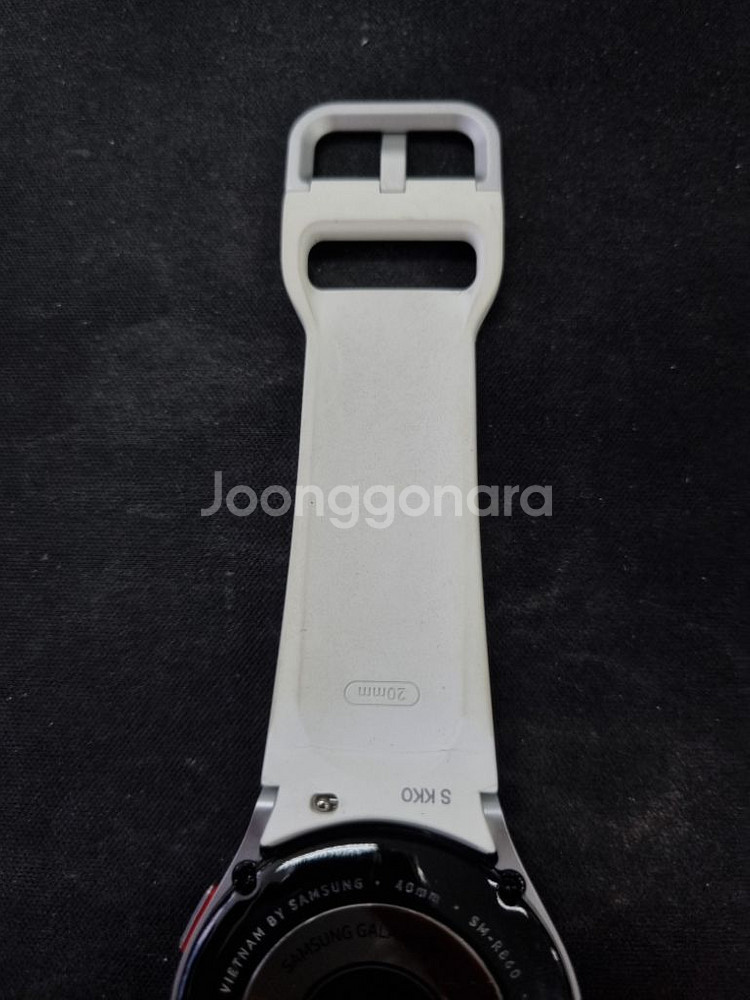 갤럭시워치4 40mm 블루투스 실버--2