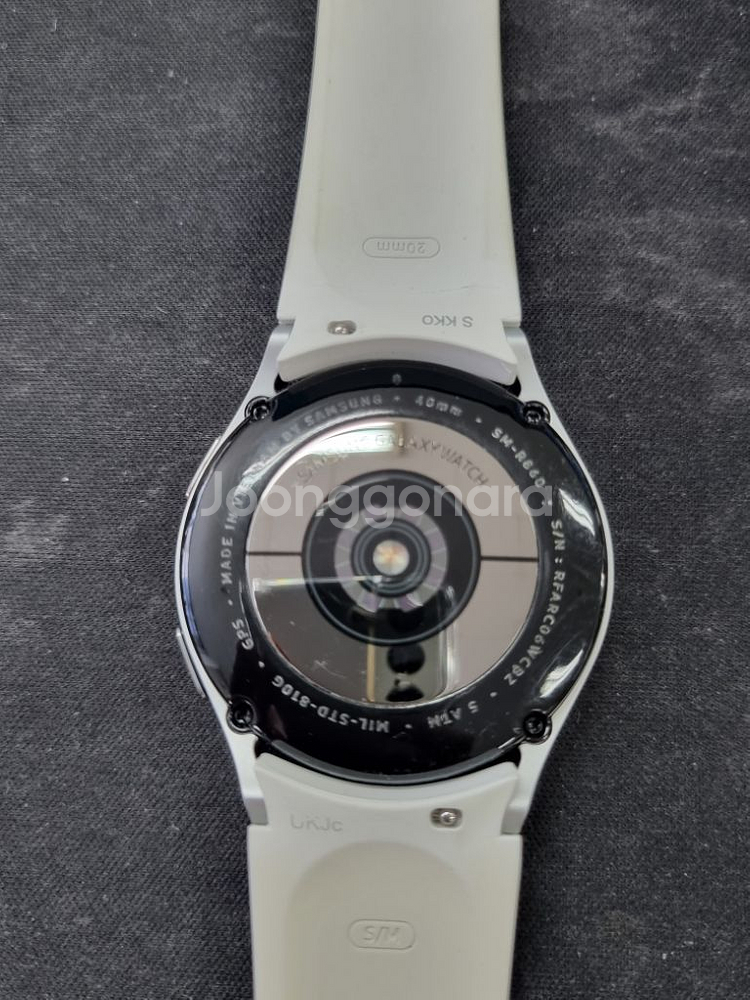 갤럭시워치4 40mm 블루투스 실버--5