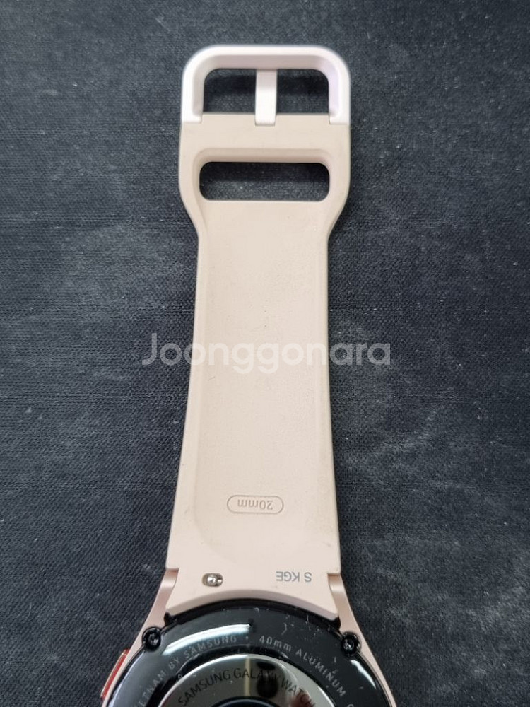 갤럭시워치4 40mm 블루투스 핑크골드--2