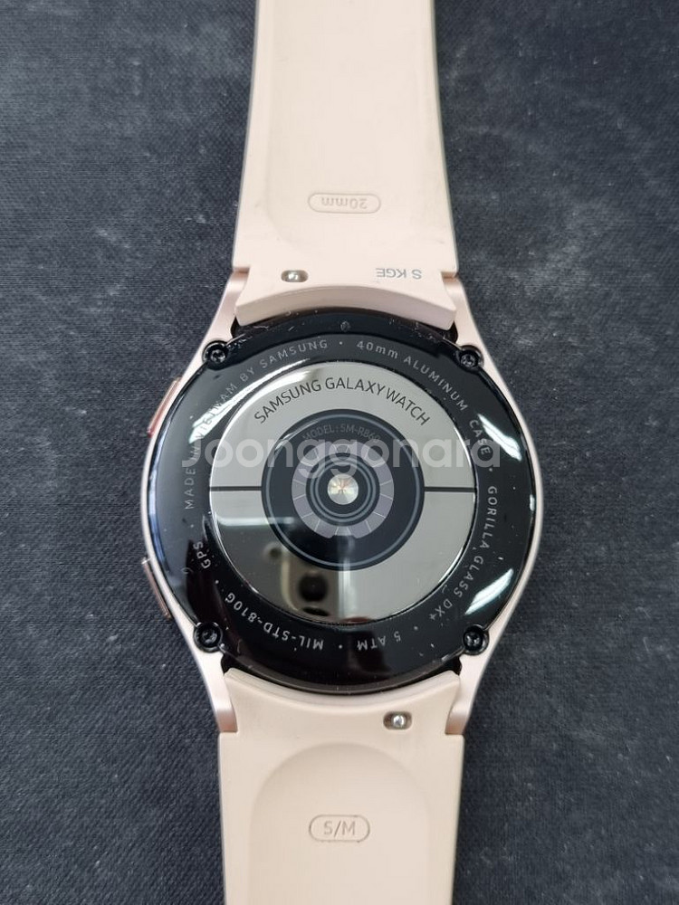 갤럭시워치4 40mm 블루투스 핑크골드--4