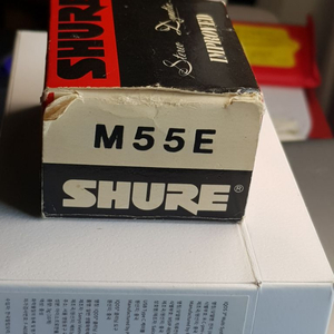 슈어 M55E 카트리지, 바늘 판매합니다.
