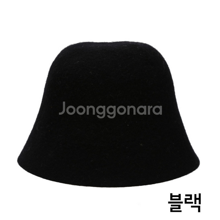 여성벙거지모자 겨울 가을 봄 니트버킷햇 모직 울버킷햇--1