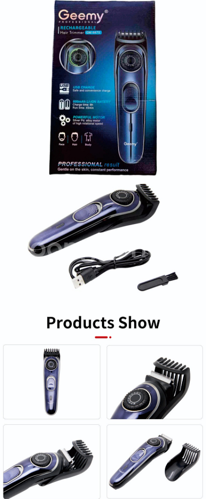 Geemy Hair Trimmer GM-6675--1