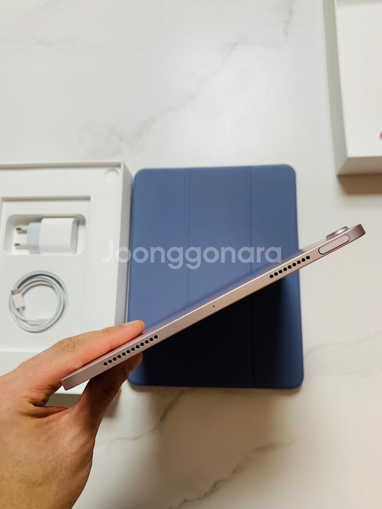 애플펜슬2 + 아이패드 에어5 로즈핑크 64기가--2