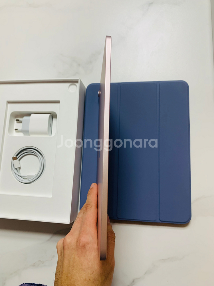 애플펜슬2 + 아이패드 에어5 로즈핑크 64기가--6