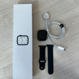 애플워치7 45mm 미드나이트 셀룰러 + gps