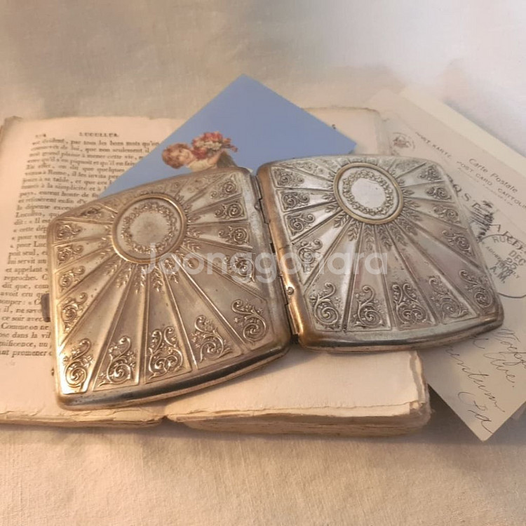 빈티지 시가렛 케이스--1