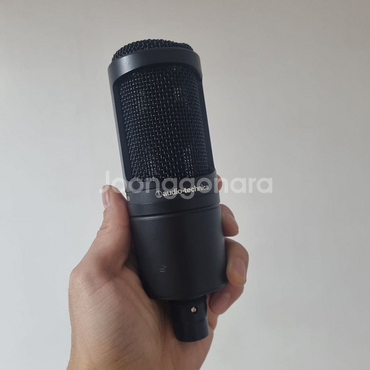콘덴서마이크 녹음마이크 오디오테크니카 at2020--1
