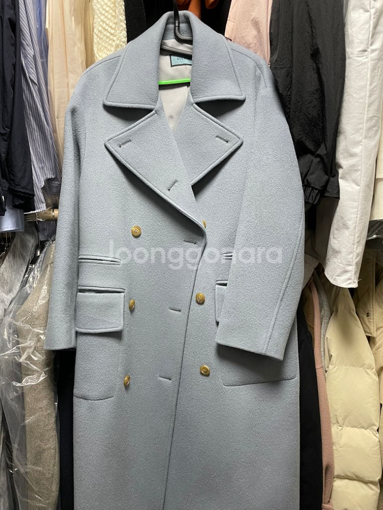 블루민 마카롱 코트--1