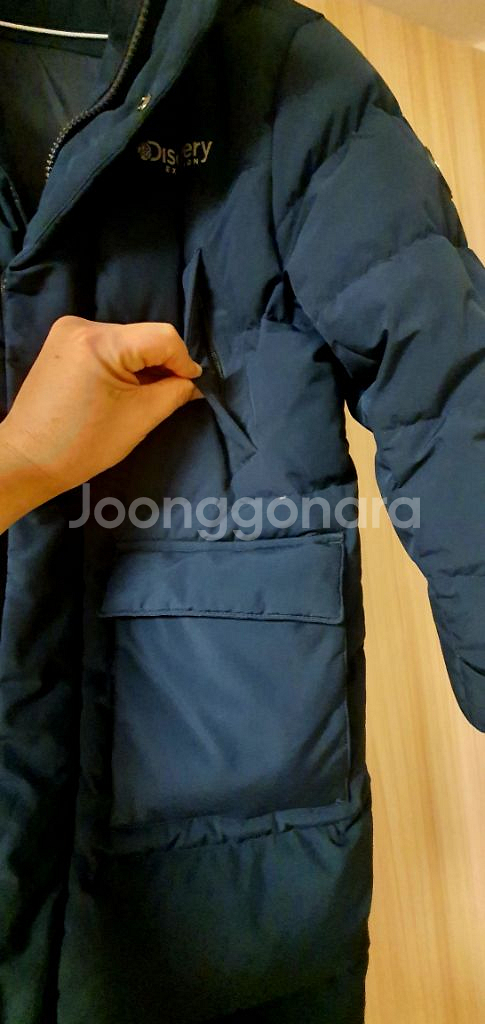 디스커버리 롱패딩(사이즈150)--5