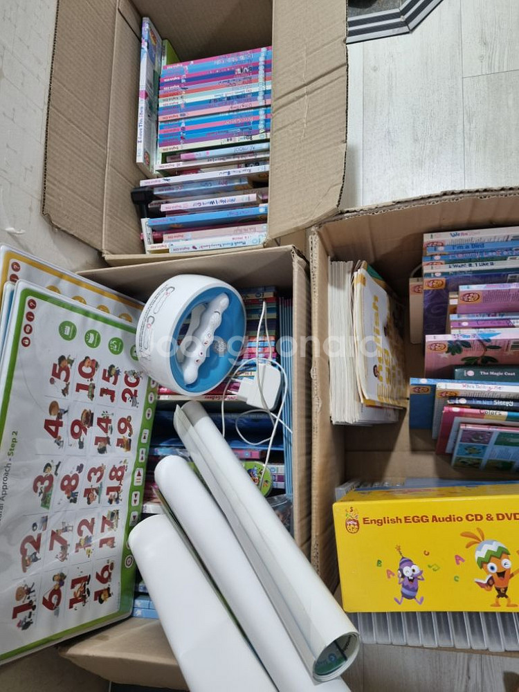 잉글리시에그 1~3 플링포함 에그펜, 책, cd 일괄--0